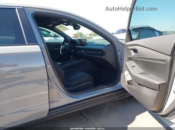 1HGCY2F5XSA082905 2025 HONDA ACCORD HYBRID Серый Вид салона спереди