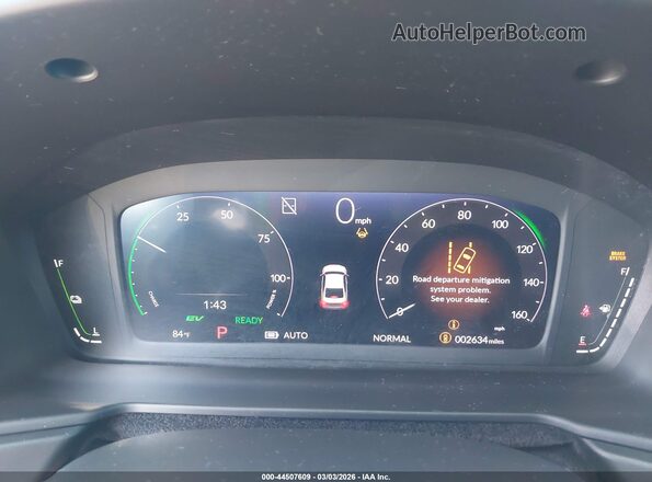 1HGCY2F5XSA082905 2025 HONDA ACCORD HYBRID Серый Вид задних сидений