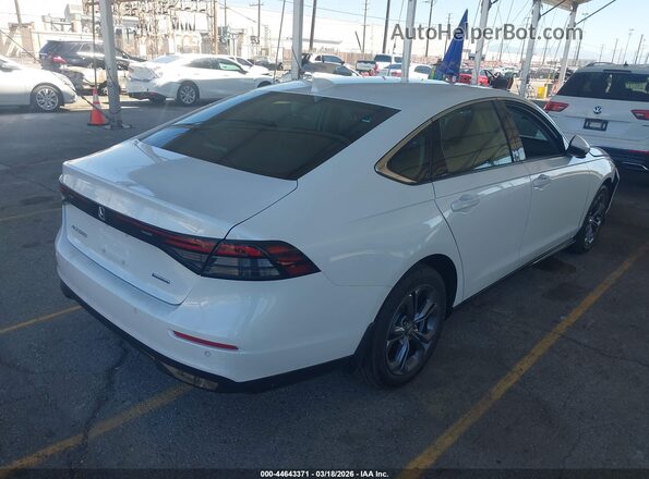 1HGCY2F61RA090684 2024 HONDA ACCORD HYBRID White Trasero derecho