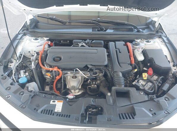 1HGCY2F61RA090684 2024 HONDA ACCORD HYBRID White Vista trasera