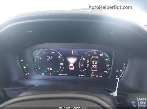 1HGCY2F61RA090684 2024 HONDA ACCORD HYBRID White Vista de los asientos traseros