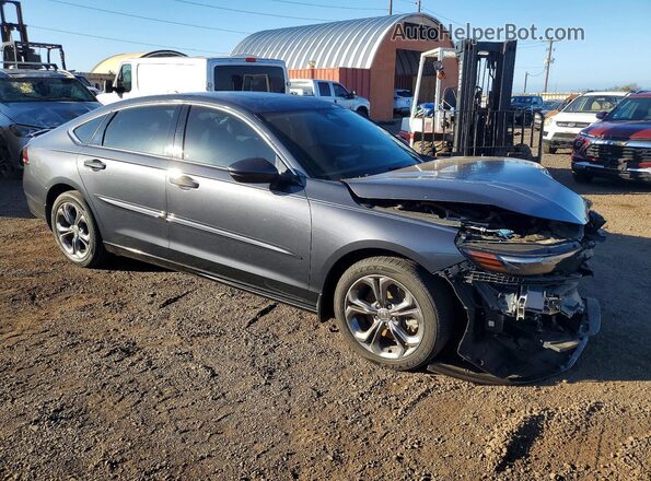 1HGCY2F67PA018028 2023 HONDA ACCORD Charcoal Front right