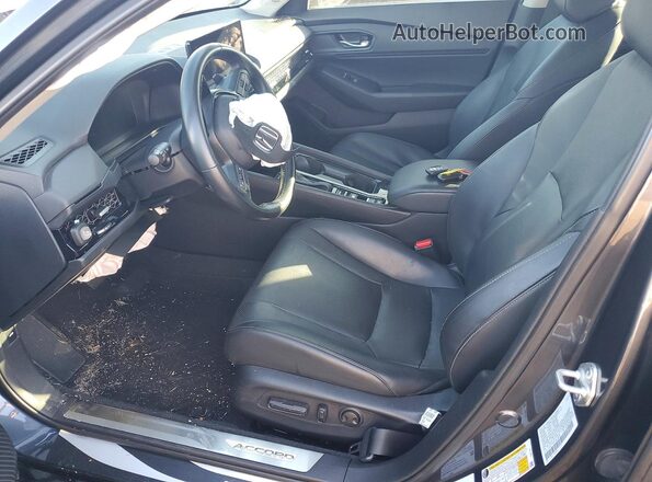 1HGCY2F67PA018028 2023 HONDA ACCORD Charcoal Front interior view