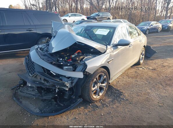 1HGCY2F67RA092665 2024 HONDA ACCORD HYBRID Серый Передняя левая четверть