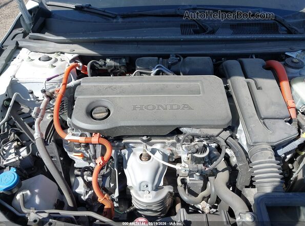 1HGCY2F67SA013470 2025 HONDA ACCORD HYBRID White უკანა ხედი