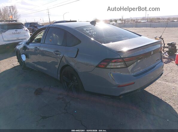 1HGCY2F70SA052927 2025 HONDA ACCORD HYBRID Gray Задня ліва чверть