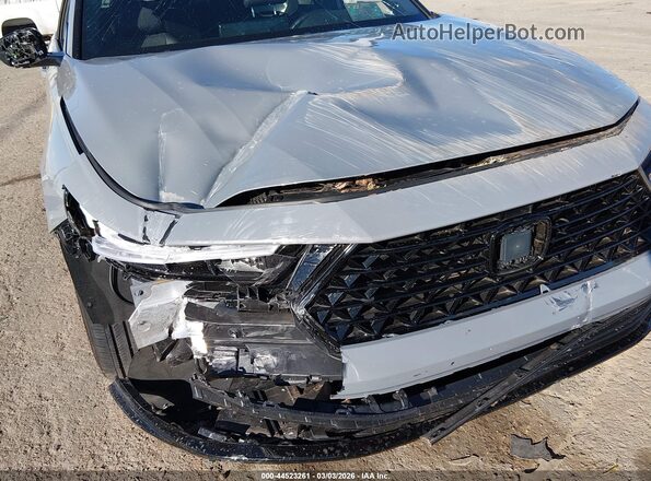 1HGCY2F70SA052927 2025 HONDA ACCORD HYBRID Gray Вид спереду