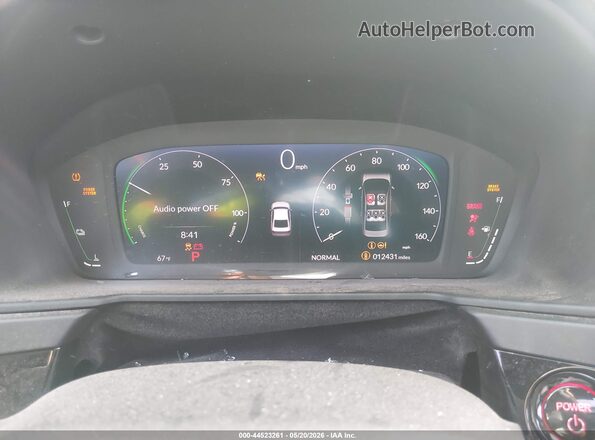 1HGCY2F70SA052927 2025 HONDA ACCORD HYBRID Gray Вид задніх сидінь