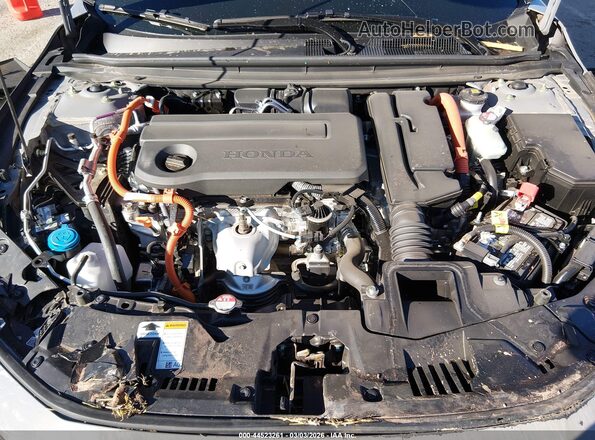 1HGCY2F70SA052927 2025 HONDA ACCORD HYBRID Gray Вид ззаду