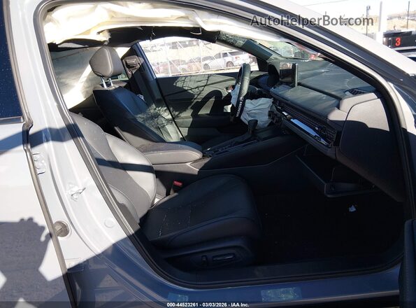 1HGCY2F70SA052927 2025 HONDA ACCORD HYBRID Gray Вид салону спереду