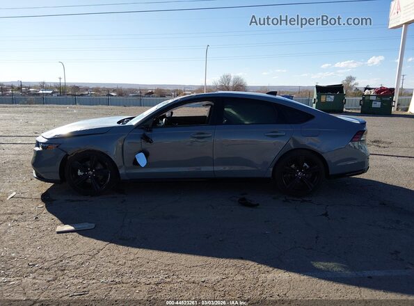 1HGCY2F70SA052927 2025 HONDA ACCORD HYBRID Gray 