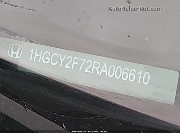 1HGCY2F72RA006610 2024 HONDA ACCORD HYBRID Красный Вид подкапотного пространства