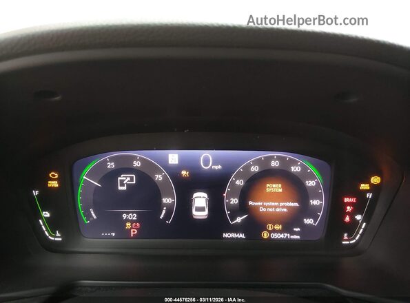 1HGCY2F72RA006610 2024 HONDA ACCORD HYBRID Красный Вид задних сидений
