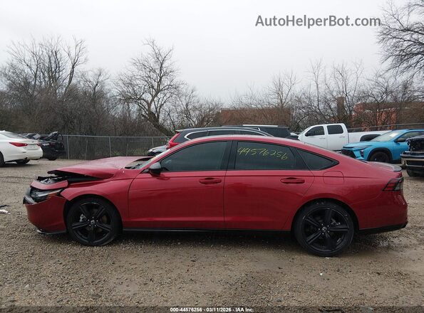 1HGCY2F72RA006610 2024 HONDA ACCORD HYBRID Красный 
