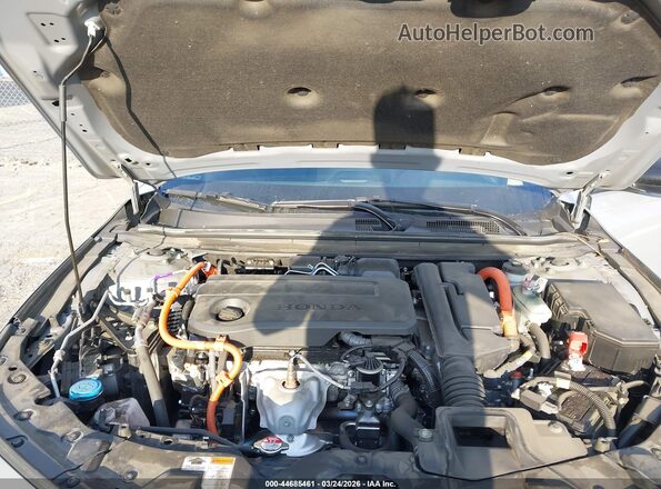 1HGCY2F73PA028709 2023 HONDA ACCORD HYBRID Серый Вид сзади