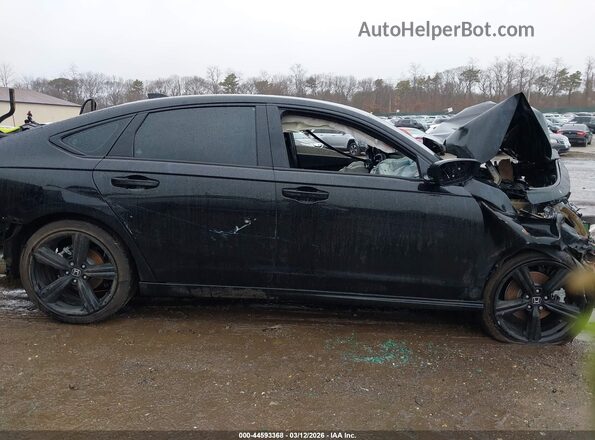 1HGCY2F73SA077529 2025 HONDA ACCORD HYBRID Black Вид задньої частини салону