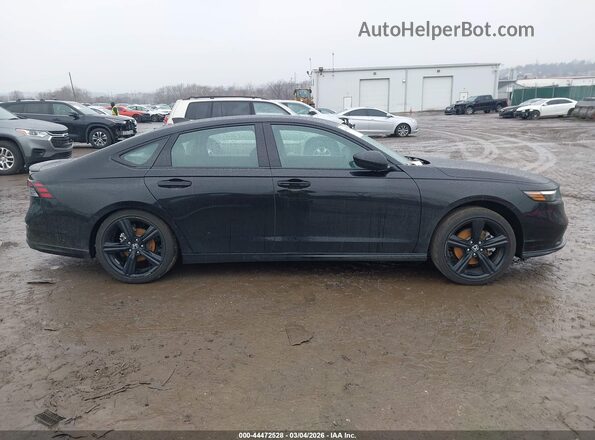 1HGCY2F73SA088997 2025 HONDA ACCORD HYBRID Черный Вид задней части салона