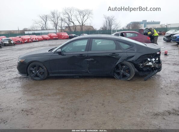 1HGCY2F73SA088997 2025 HONDA ACCORD HYBRID Черный Панорамный вид салона 360°