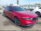 2023 Honda Accord Hybrid Sport-l Red vin: 1HGCY2F74PA058253