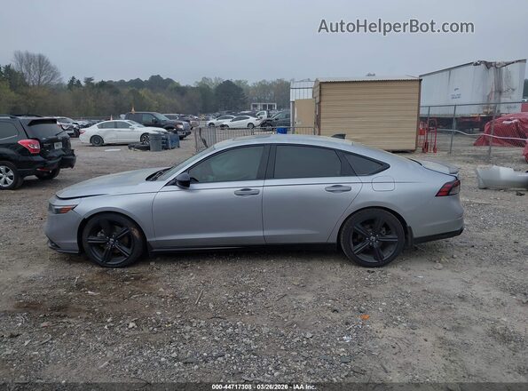 1HGCY2F75PA063297 2023 HONDA ACCORD HYBRID Серый Панорамный вид салона 360°