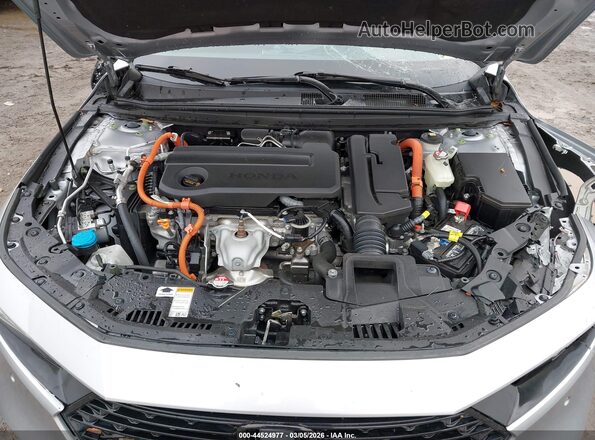 1HGCY2F80PA028952 2023 HONDA ACCORD HYBRID Серый Вид сзади
