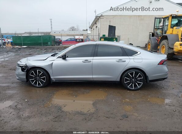 1HGCY2F80PA028952 2023 HONDA ACCORD HYBRID Серый Панорамный вид салона 360°