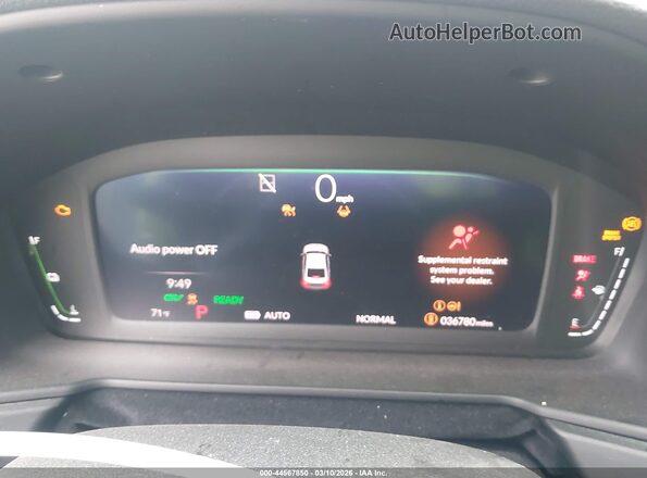 1HGCY2F80RA009143 2024 HONDA ACCORD HYBRID Белый Вид задних сидений