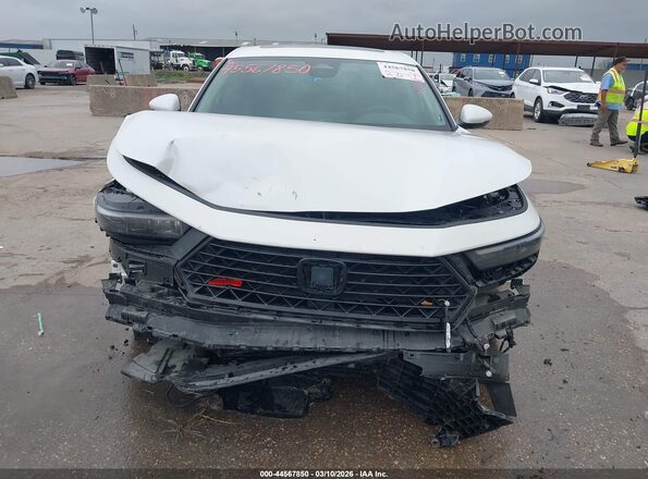1HGCY2F80RA009143 2024 HONDA ACCORD HYBRID Белый Вид задней части салона