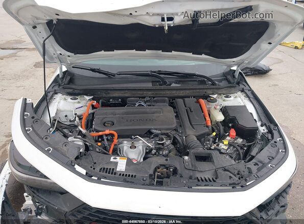 1HGCY2F80RA009143 2024 HONDA ACCORD HYBRID Белый Вид сзади