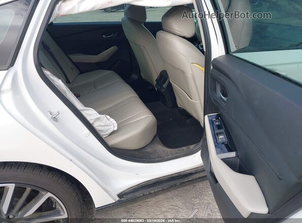 1HGCY2F81RA033841 2024 HONDA ACCORD HYBRID Белый Вид наклейки с VIN-кодом
