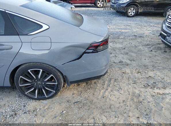 1HGCY2F82SA045308 2025 HONDA ACCORD HYBRID Gray Front view