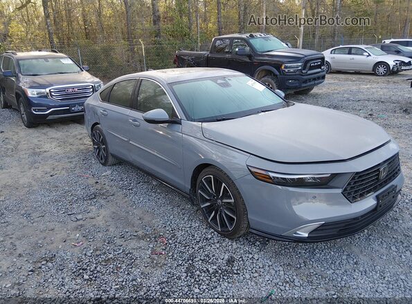 1HGCY2F82SA045308 2025 HONDA ACCORD HYBRID Gray Front right