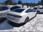 2023 Honda Accord Hybrid Touring White vin: 1HGCY2F84PA046421
