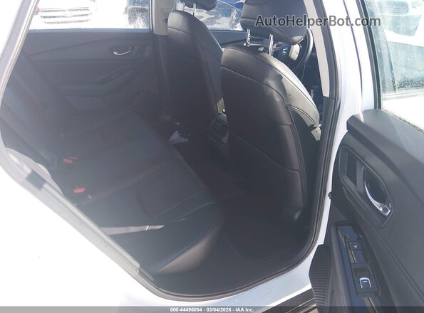 1HGCY2F84PA046421 2023 HONDA ACCORD HYBRID White VIN კოდის სტიკერის ხედი