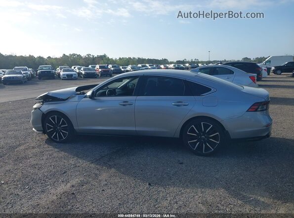 1HGCY2F85PA022399 2023 HONDA ACCORD HYBRID Серебряный Панорамный вид салона 360°