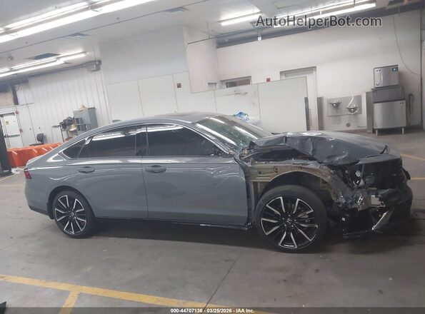 1HGCY2F87SA079325 2025 HONDA ACCORD HYBRID Серый Вид задней части салона