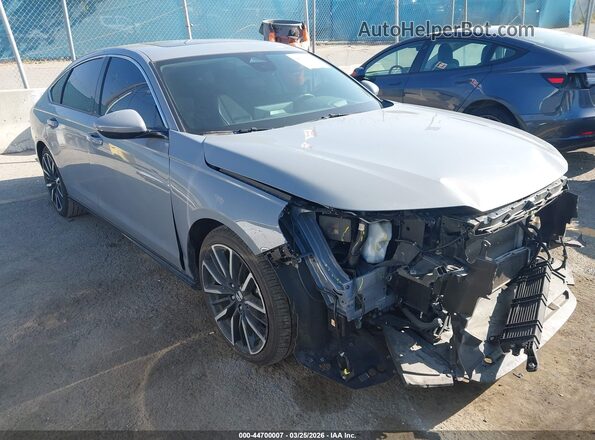 1HGCY2F8XRA013572 2024 HONDA ACCORD HYBRID Gray Przód prawy