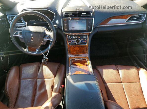 1LN6L9RP9L5604395 2020 LINCOLN CONTINENTA Белый Вид панели приборов