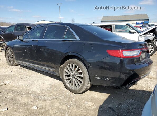 1LN6L9SP7H5606048 2017 LINCOLN CONTINENTA Черный Задняя левая четверть