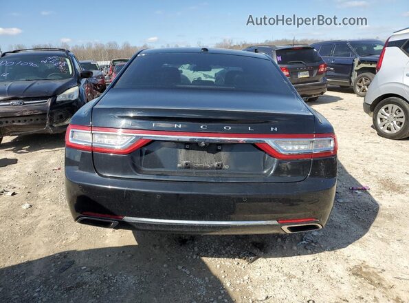 1LN6L9SP7H5606048 2017 LINCOLN CONTINENTA Черный Вид сзади