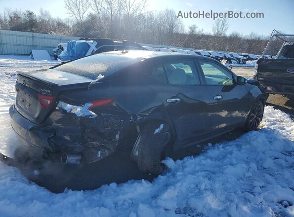 1N4AA6AP0HC383891 2017 NISSAN MAXIMA PLATINUM Черный Задняя правая четверть