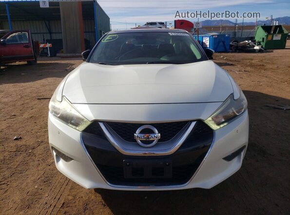 1N4AA6AP0HC388007 2017 NISSAN MAXIMA PLATINUM White Vista frontal