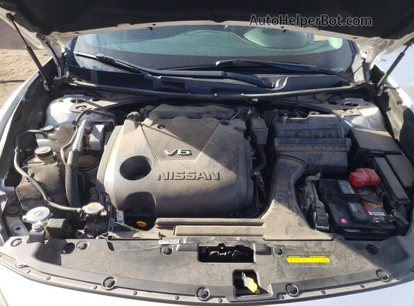 1N4AA6AP0HC388007 2017 NISSAN MAXIMA PLATINUM White Vista interior trasera