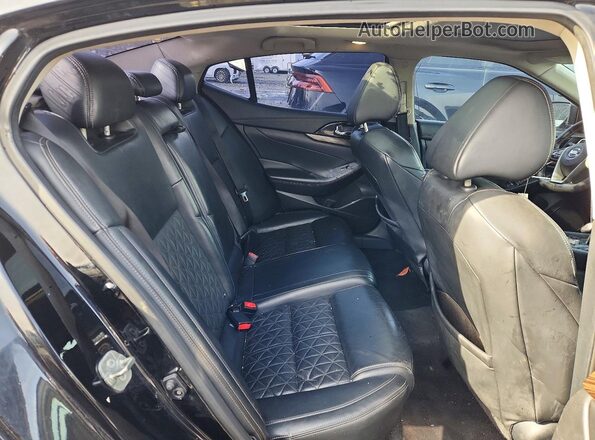 1N4AA6AP0HC418607 2017 NISSAN MAXIMA PLATINUM Черный Вид задних сидений