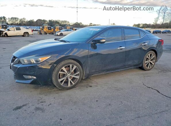 1N4AA6AP0HC437707 2017 NISSAN MAXIMA Black Przód lewy
