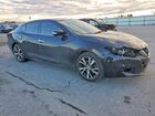 2017 Niss Maxima 3.5s Black vin: 1N4AA6AP0HC437707
