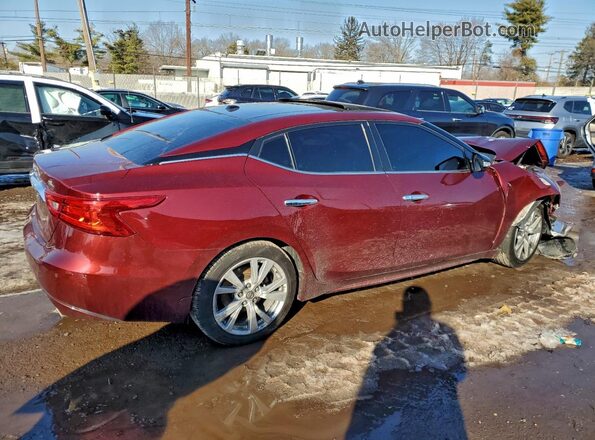 1N4AA6AP0HC439599 2017 NISSAN MAXIMA Red Rear right