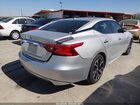 2017 Nissan Maxima 3.5 Sv Серебряный vin: 1N4AA6AP0HC445418
