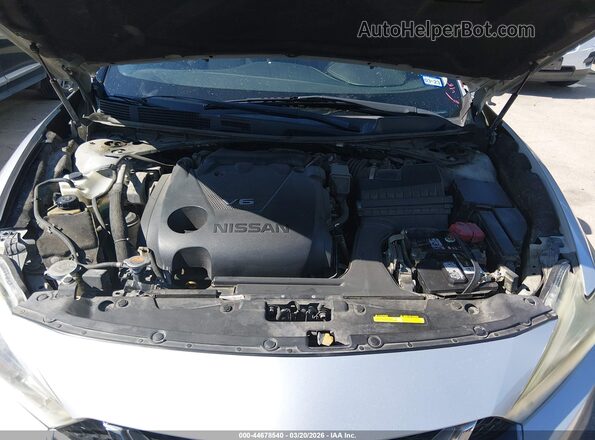 1N4AA6AP0HC445418 2017 NISSAN MAXIMA Серебряный Вид сзади
