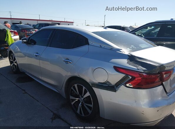 1N4AA6AP0HC445418 2017 NISSAN MAXIMA Серебряный Вид спереди